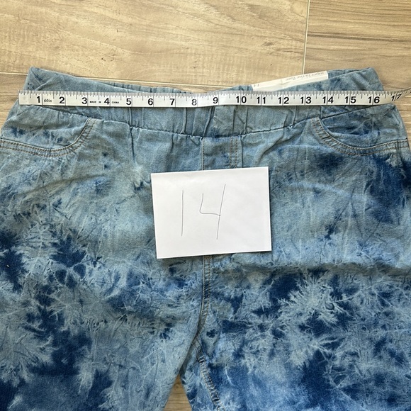 Cato Tie Dye Flare Jeans - Picture 16 of 16